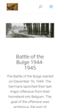 Mobile Screenshot of bulge1944.com
